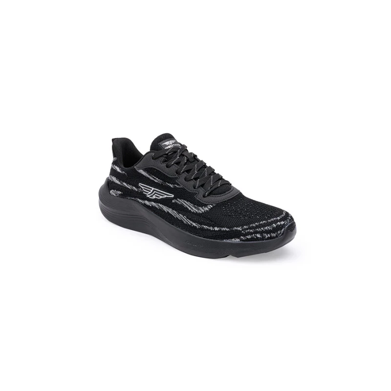 Men's Black/White Walking Shoes - Image 2