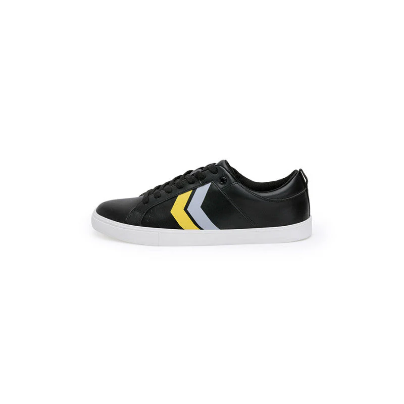 mens black yellow sneakers - Image 3