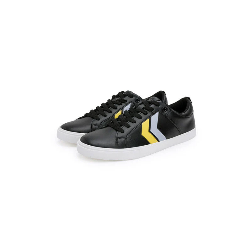 mens black yellow sneakers - Image 4