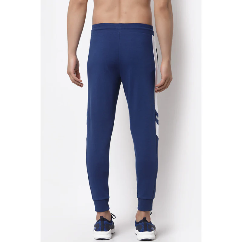 Men Blue Activewear Joggers - Image 3