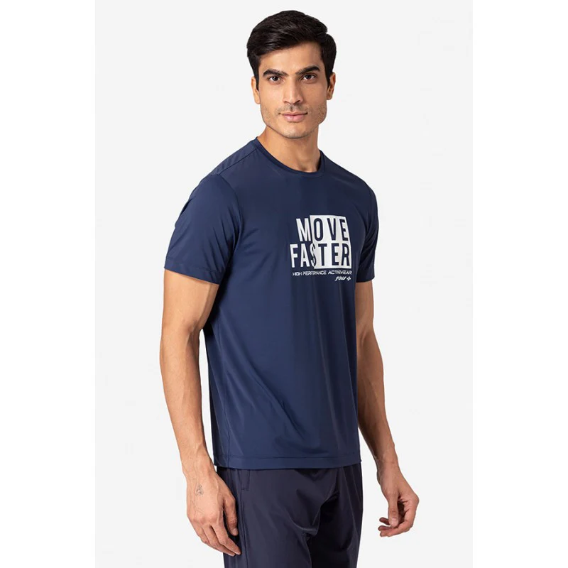 Men's Blue Active T-Shirt - Image 3