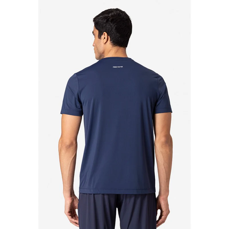 Men's Blue Active T-Shirt - Image 4