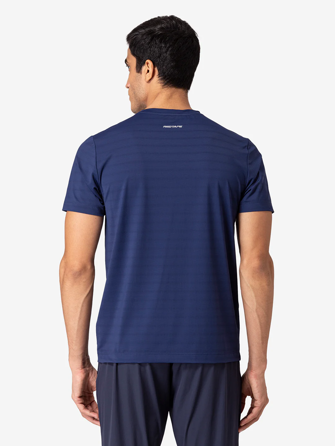Men's Blue Active T-Shirt - Image 4