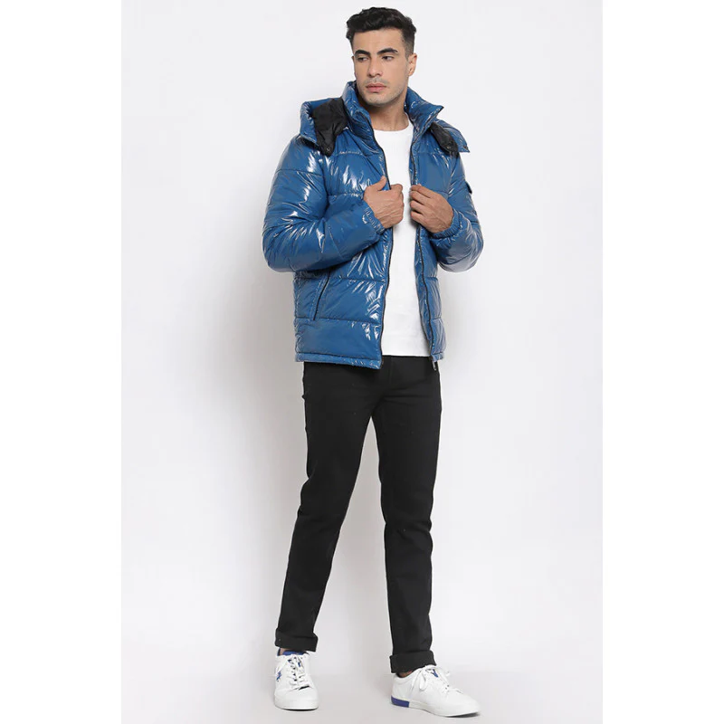 Men's Blue Jacket - Image 4