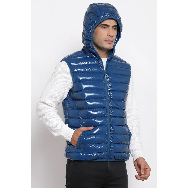 Men's Blue Jacket - Image 3
