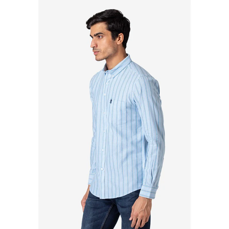 Men's Blue Shirt - Image 2
