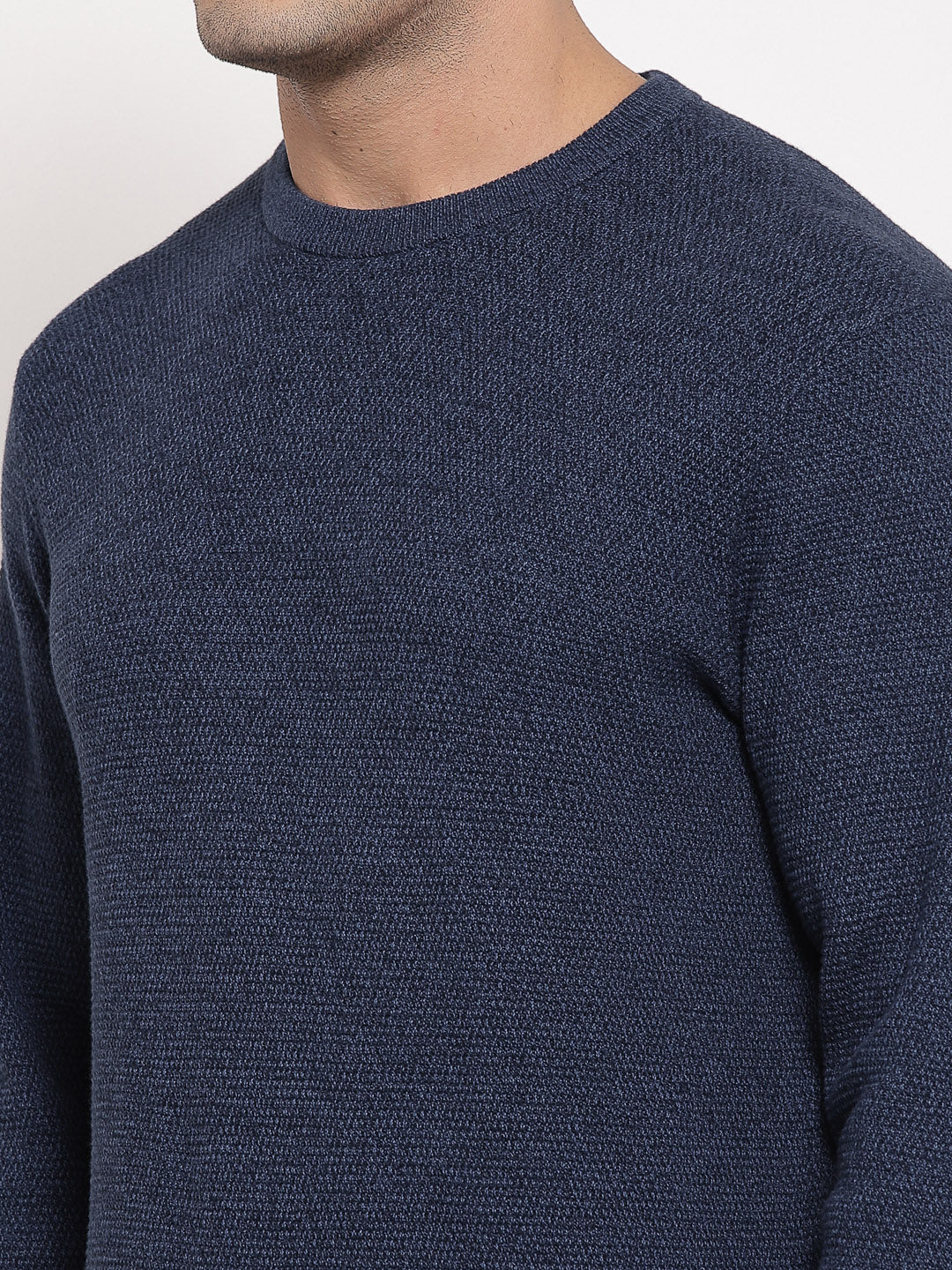Men's Blue Sweater - Image 3