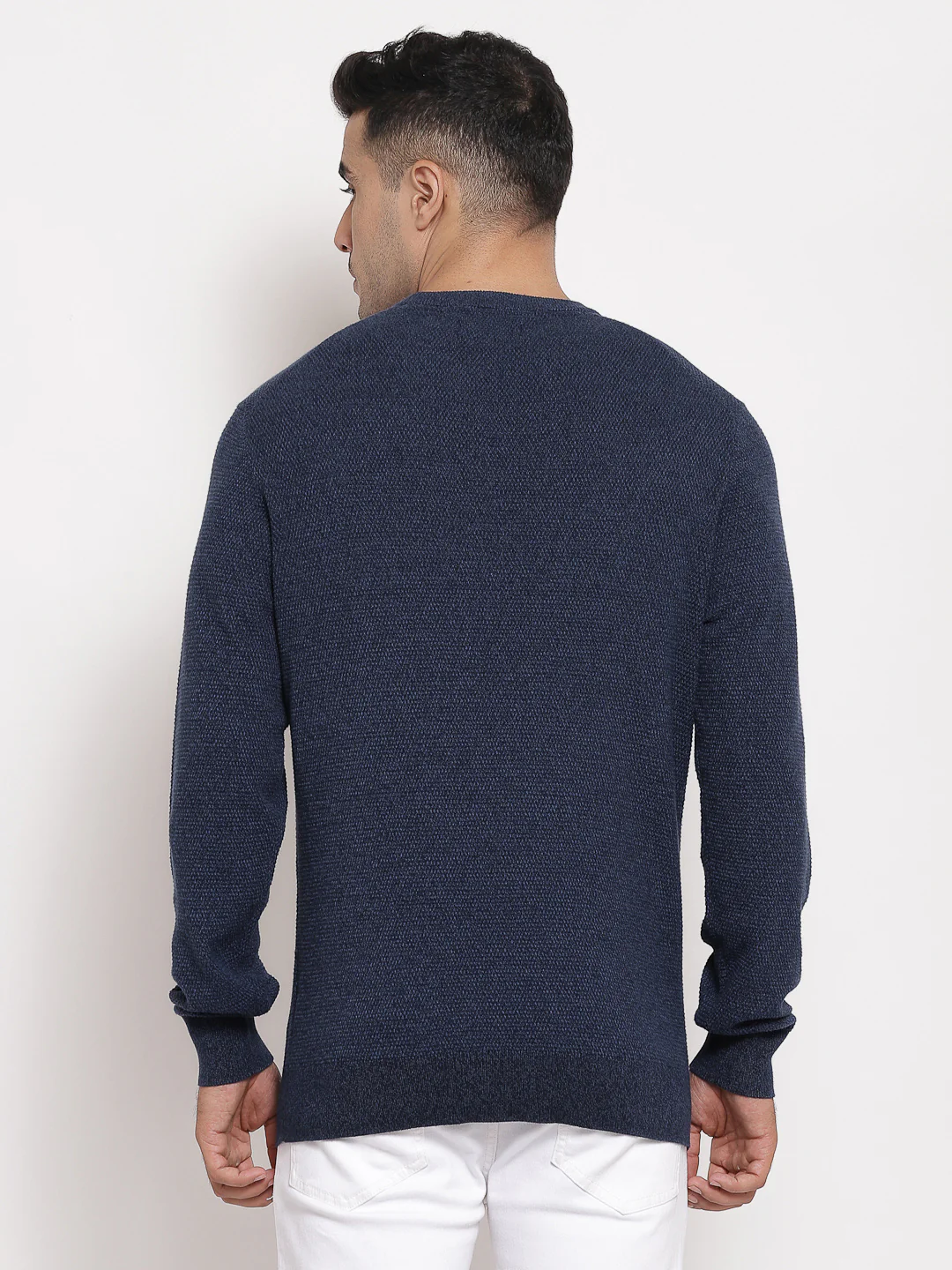 Men's Blue Sweater - Image 4