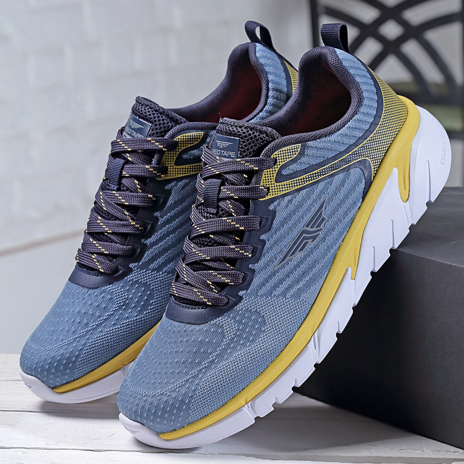 Men Blue Walking Shoes - Image 6