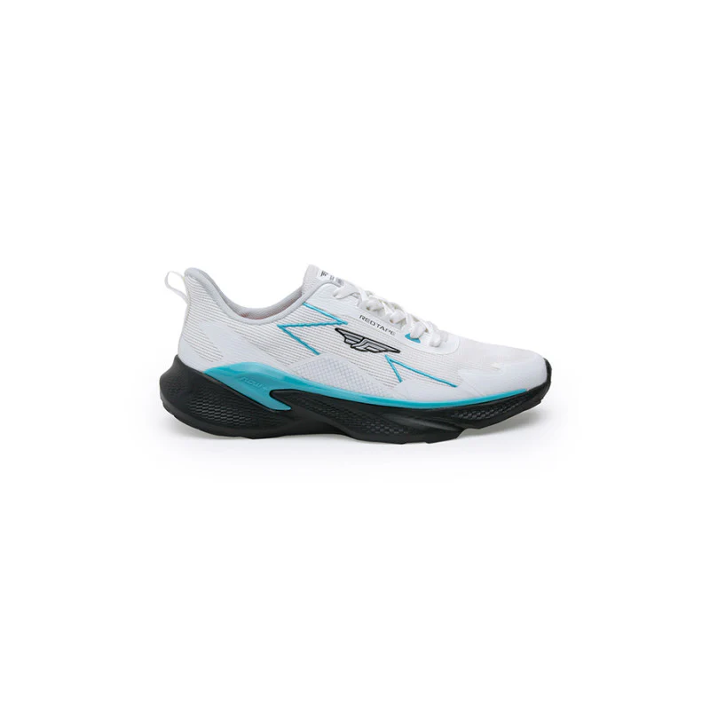 Men's Blue & White Walking Shoes - Image 3