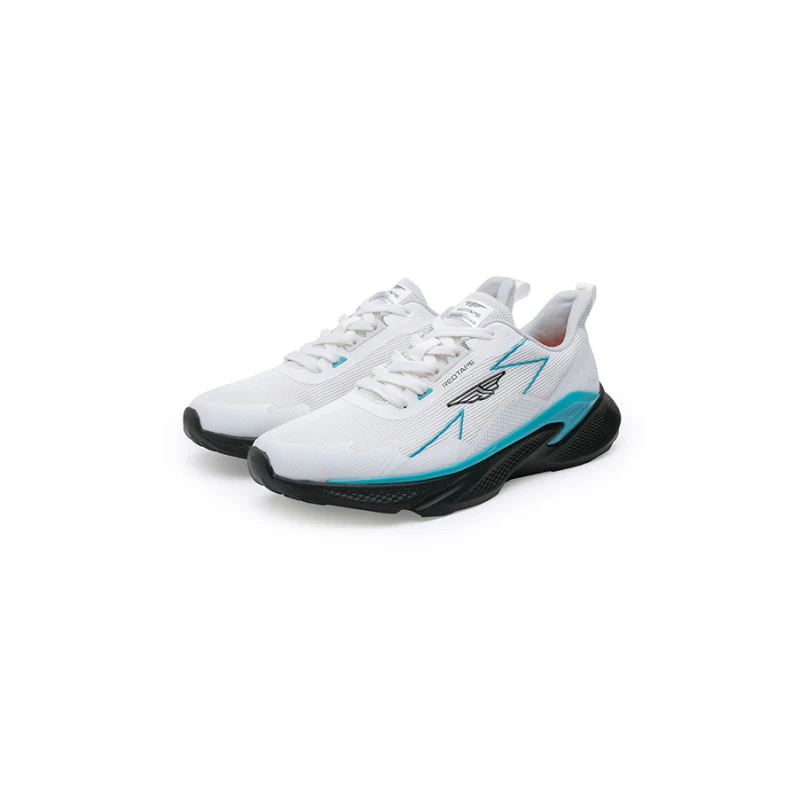 Men's Blue & White Walking Shoes - Image 5