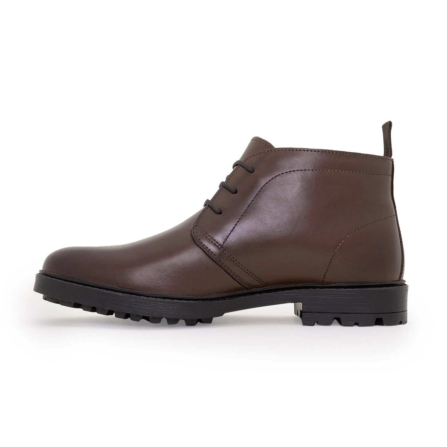 Mens Boots in Teak | Leather Chukka Boots - Image 3