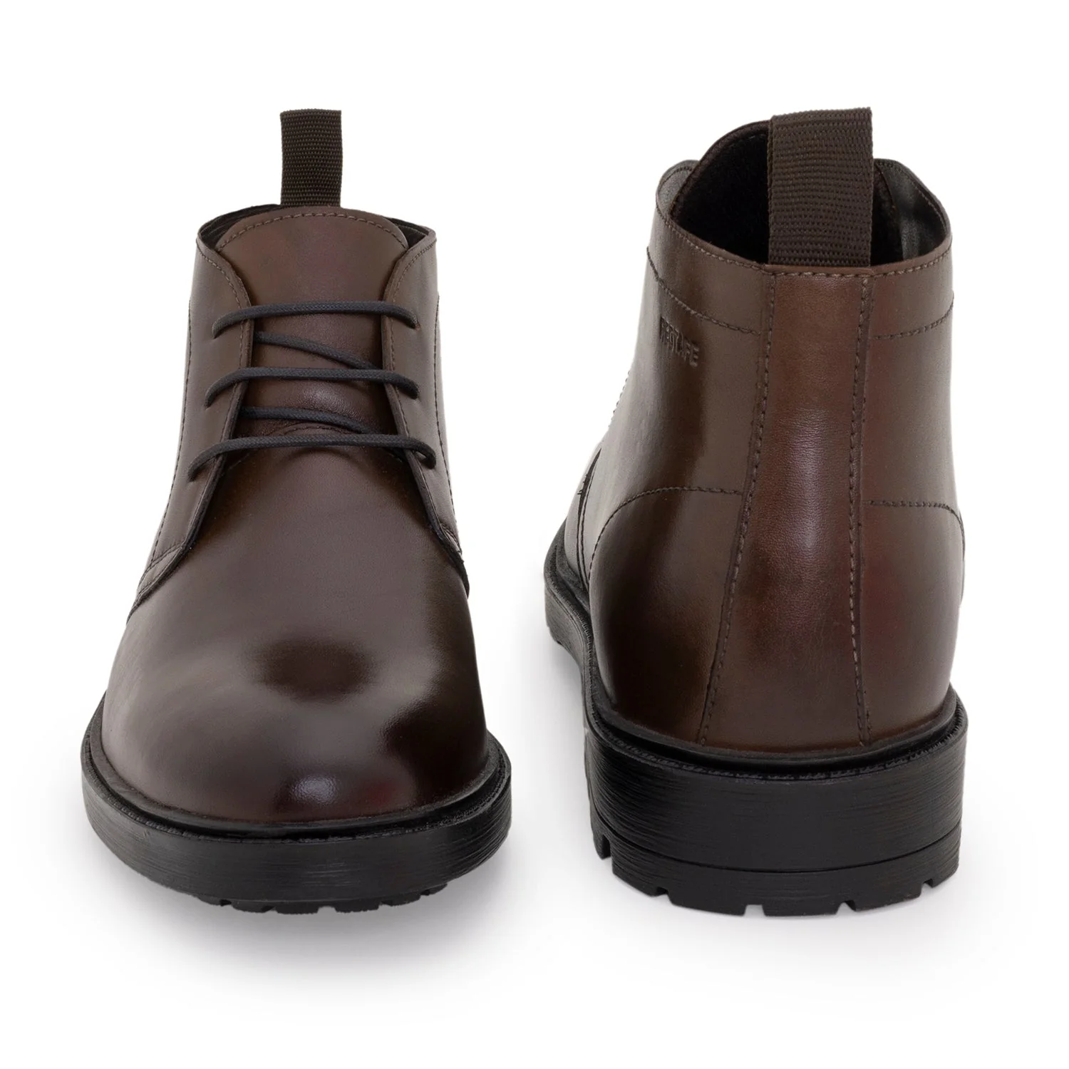 Mens Boots in Teak | Leather Chukka Boots - Image 4