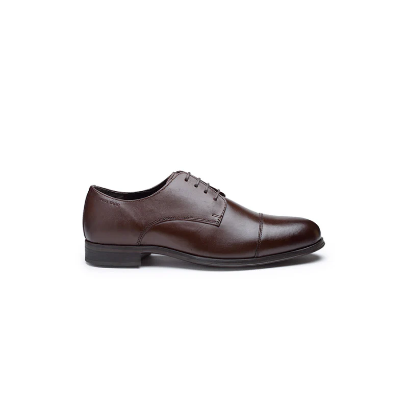 Men's Brown Derby Shoes - Image 3