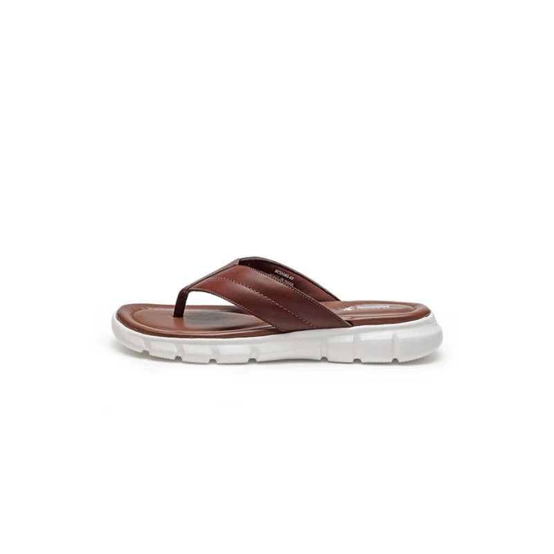 Men's Brown Thong Sandal - Image 4