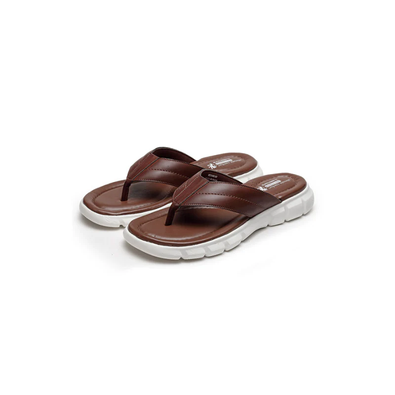 Men's Brown Thong Sandal - Image 5