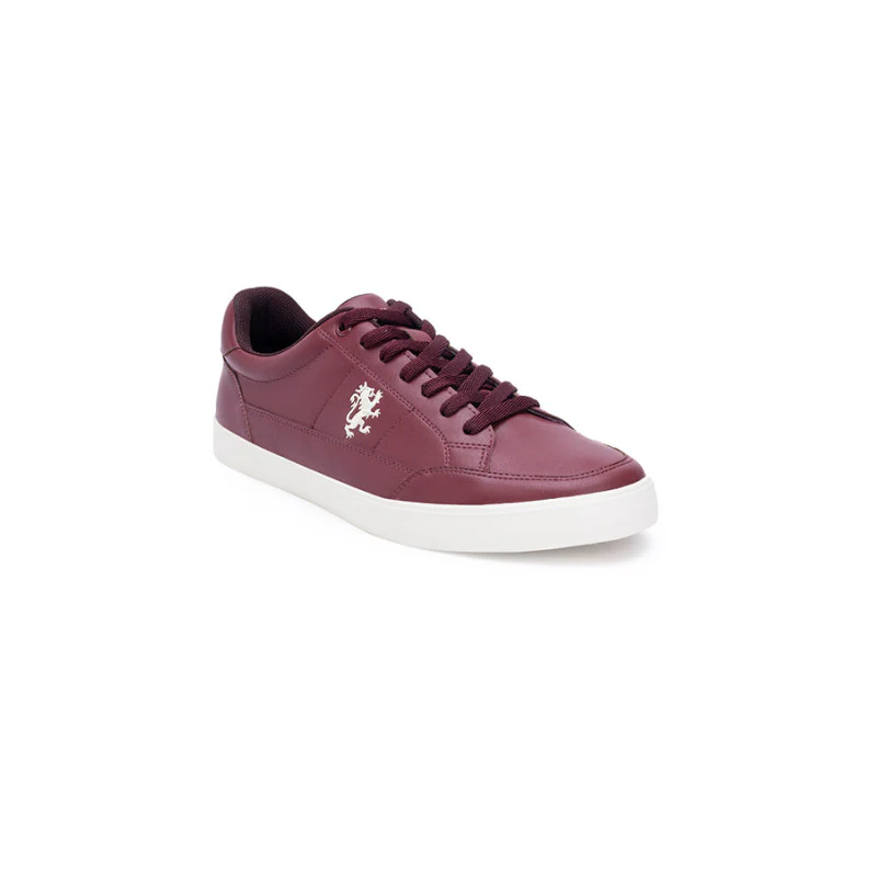 Men's Burgundy Sneakers - Image 2