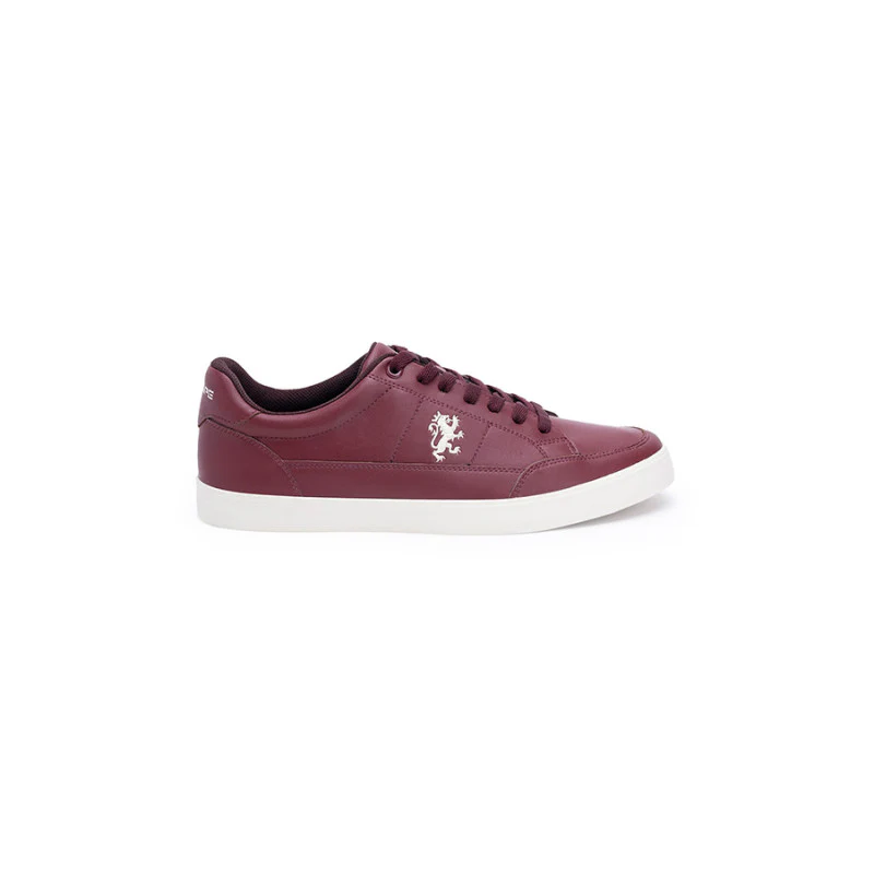 Men's Burgundy Sneakers - Image 3