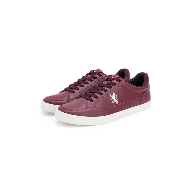Men's Burgundy Sneakers - Image 5