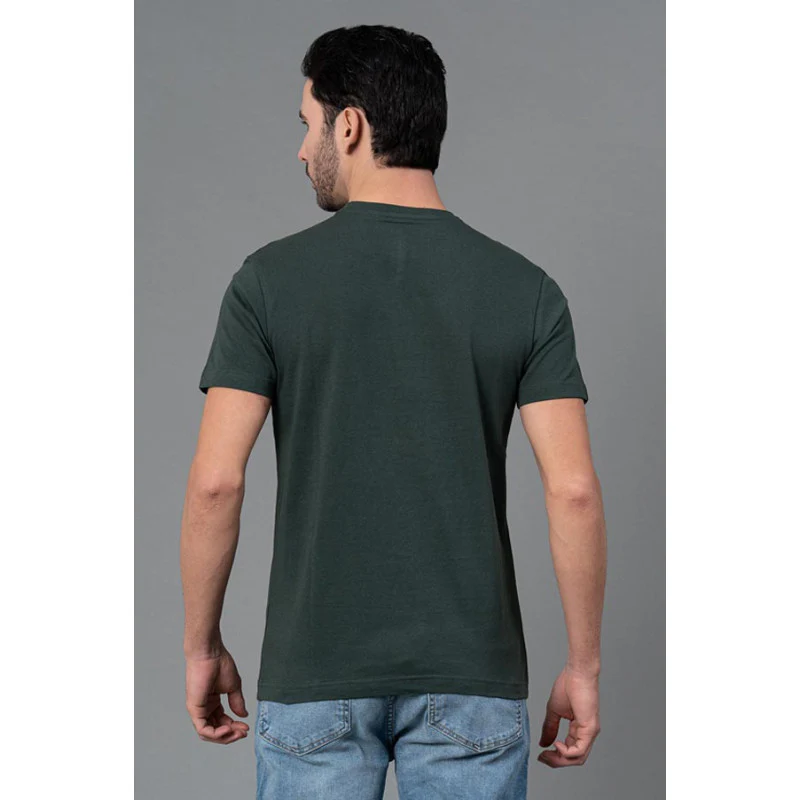 Men's Casual Round Neck Printed T-Shirt - Image 3