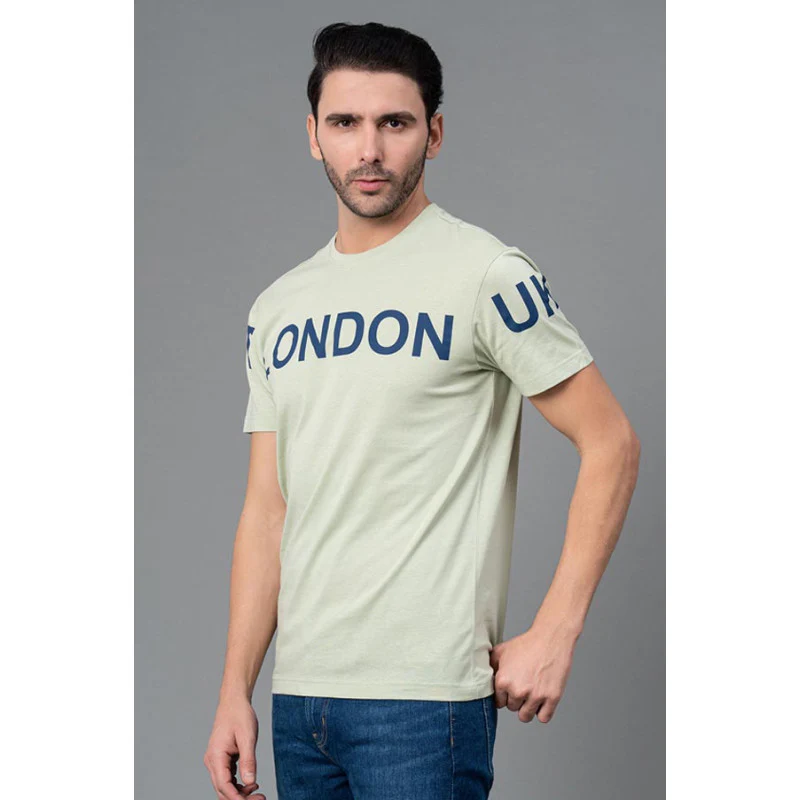 Mens Casual Round Neck T-Shirt - Image 2