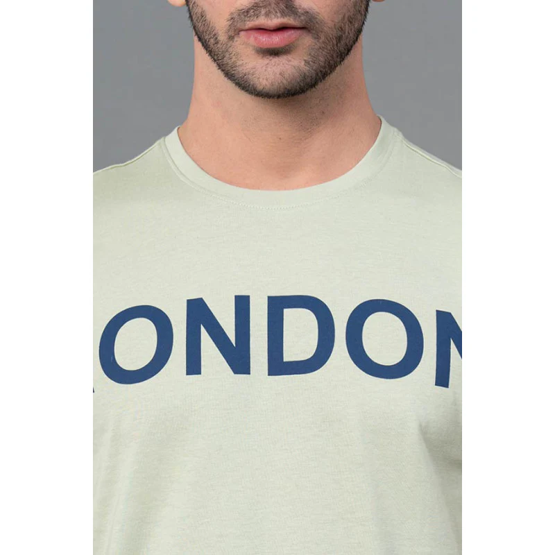 Mens Casual Round Neck T-Shirt - Image 4