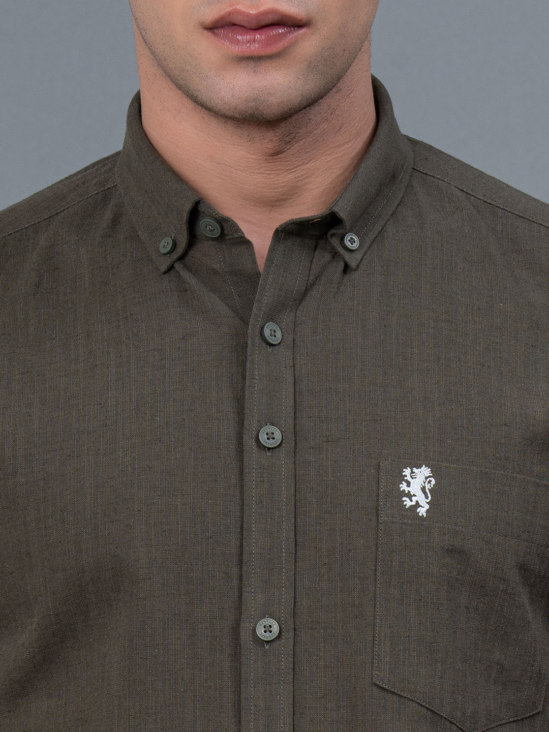Men's Cotton Woven Shirt - Image 4