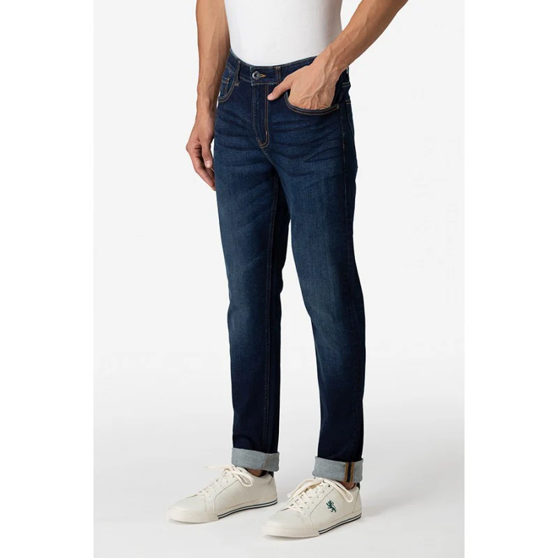 Men's Dark Blue Jeans - Image 3