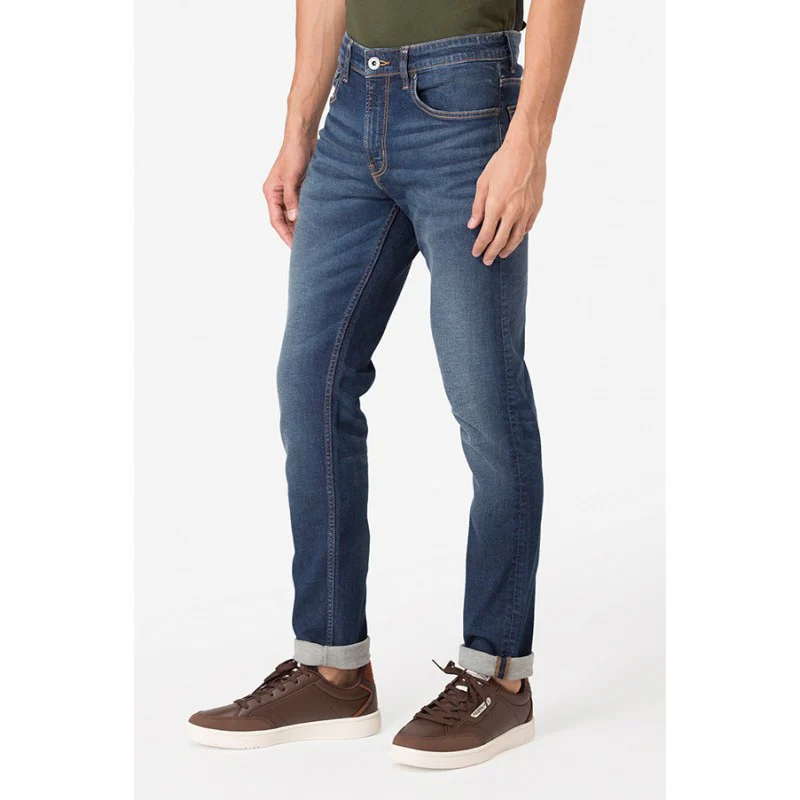 Men's Dark Blue Jeans - Image 3