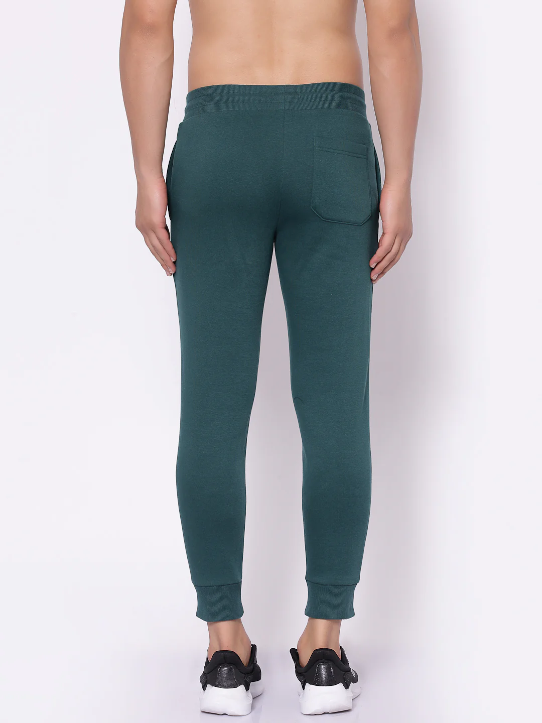 Men's Dark Green Jogger - Image 3