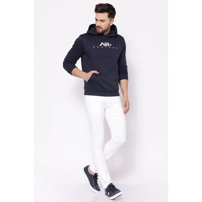 Men's Dark Navy Hoodies - Image 4