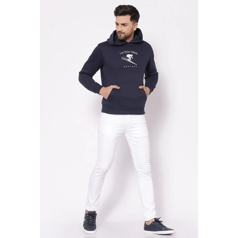 Men's Dark Navy Hoodies - Image 4