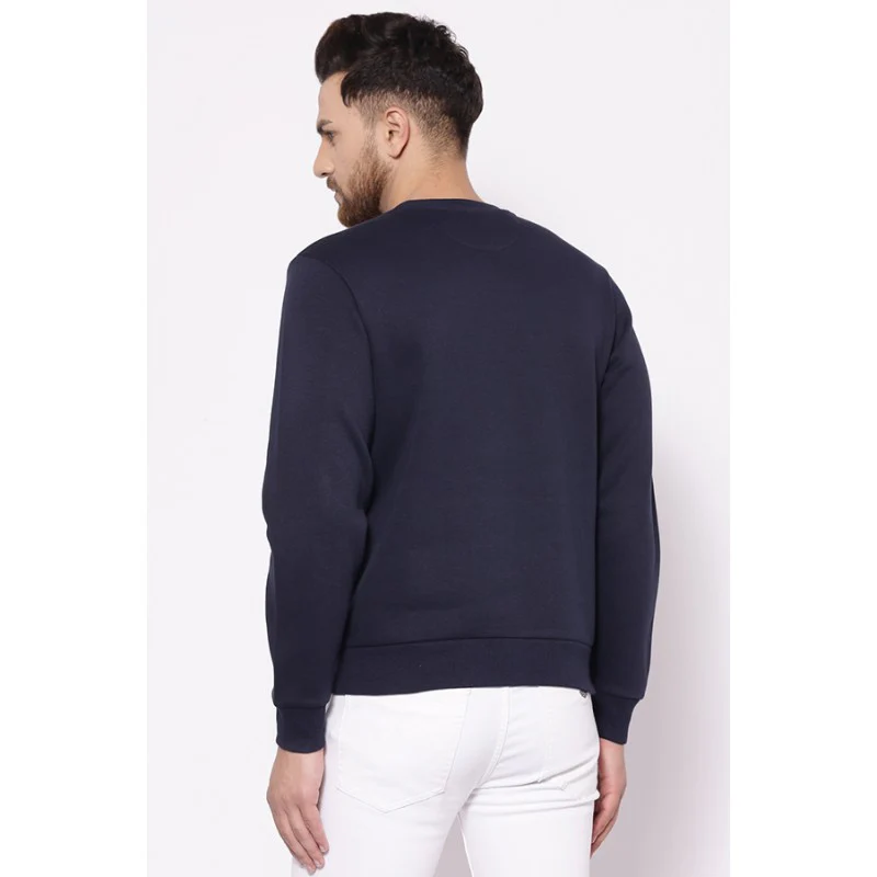 Men's Dark Navy Sweatshirt - Image 3