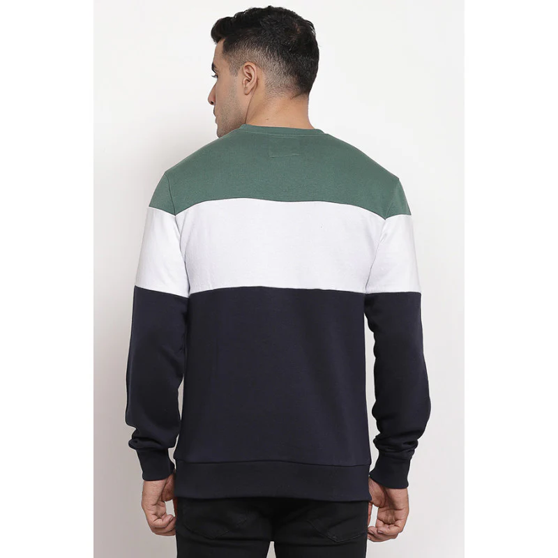 Men's Dark Navy Sweatshirt - Image 3