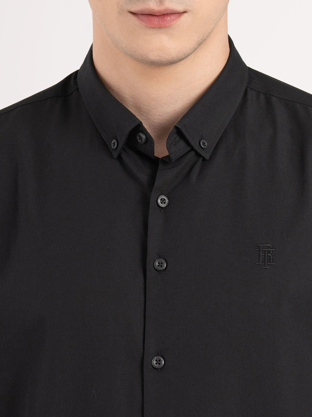 Mens Full Sleeve Solid Shirt - Image 5