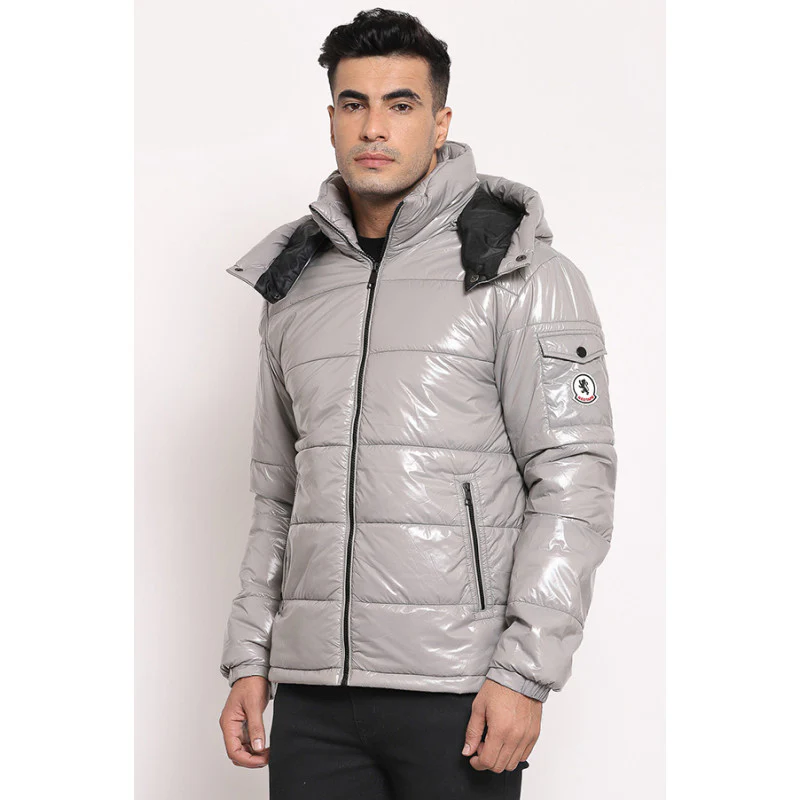 Men's Grey Jacket - Image 2