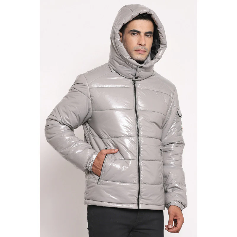 Men's Grey Jacket - Image 3