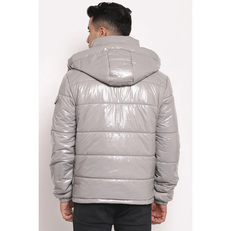 Men's Grey Jacket - Image 4