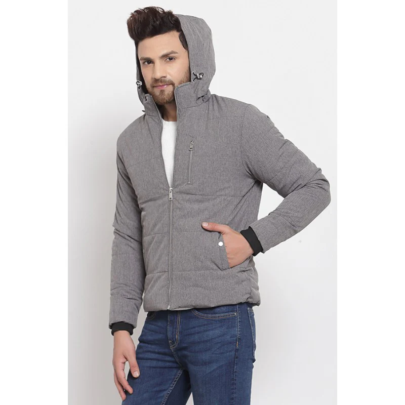Men's Grey Jacket - Image 2