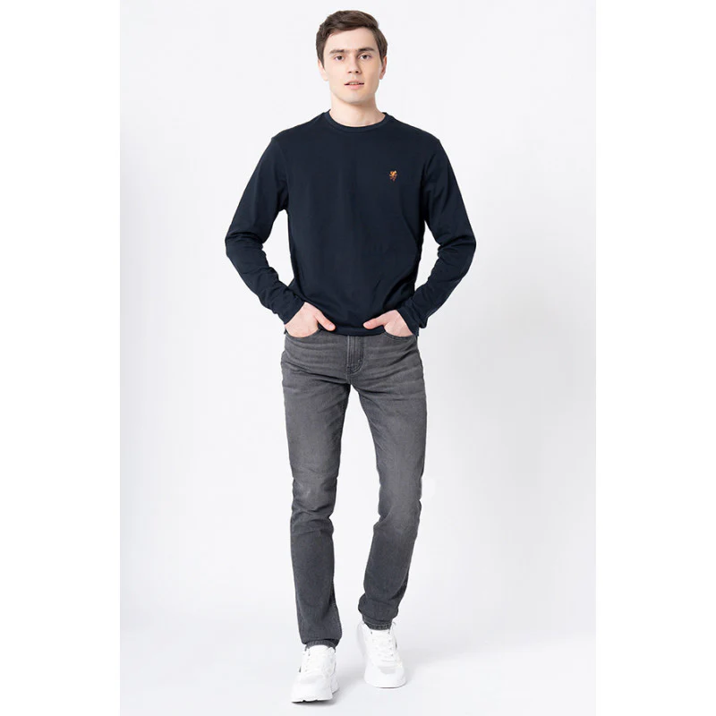 Men's Grey Skinny Jeans - Image 5