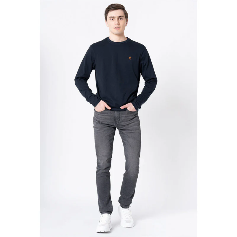 Men's Grey Skinny Jeans - Image 5