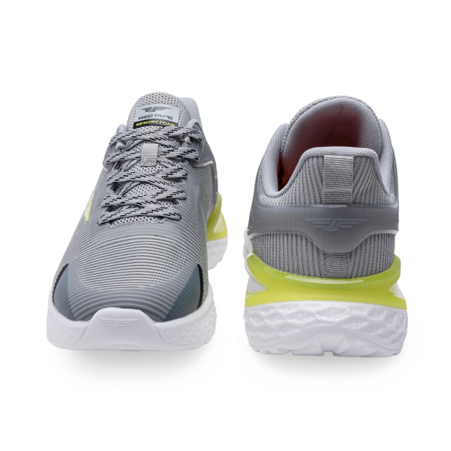Men Grey Walking Shoes - Image 4