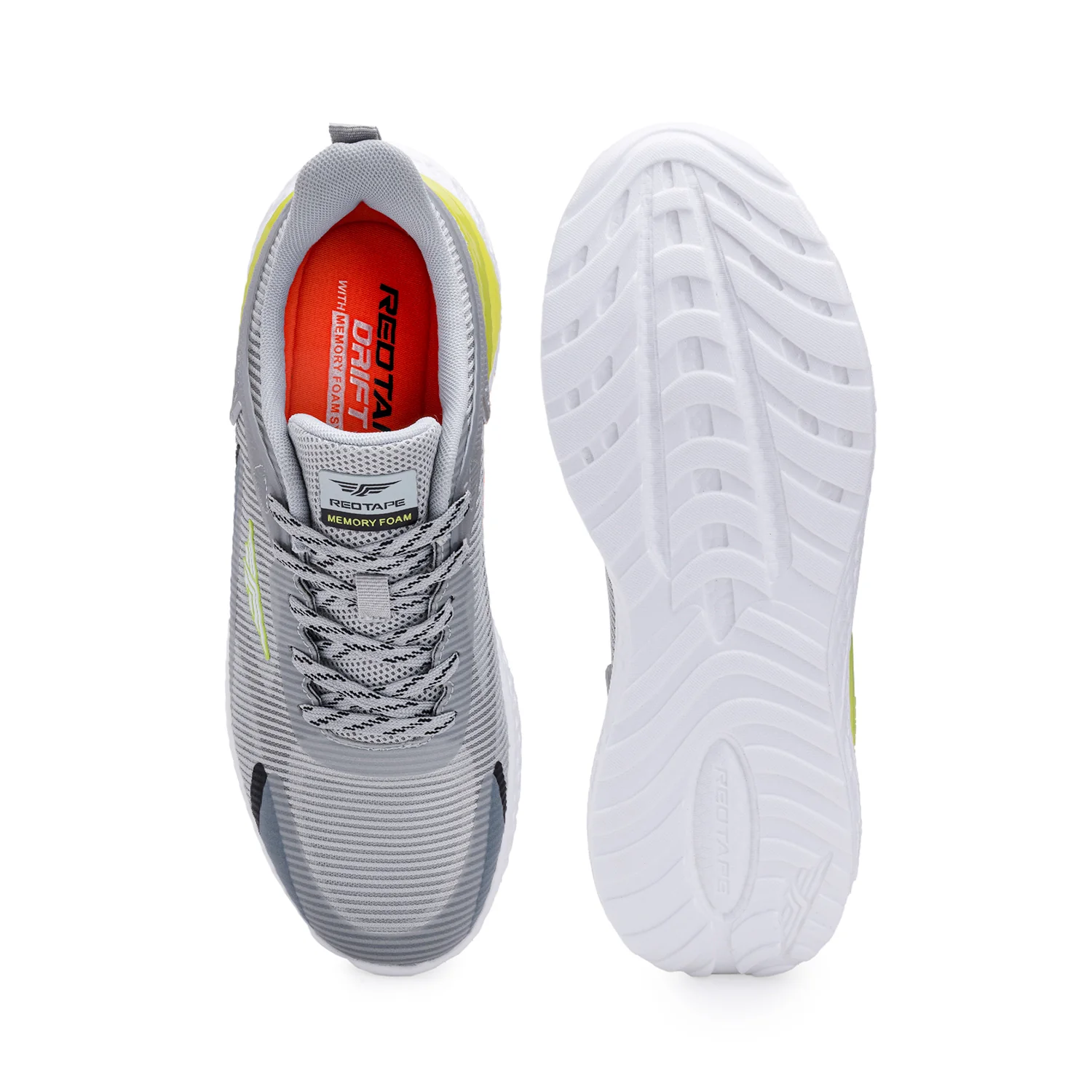 Men Grey Walking Shoes - Image 5