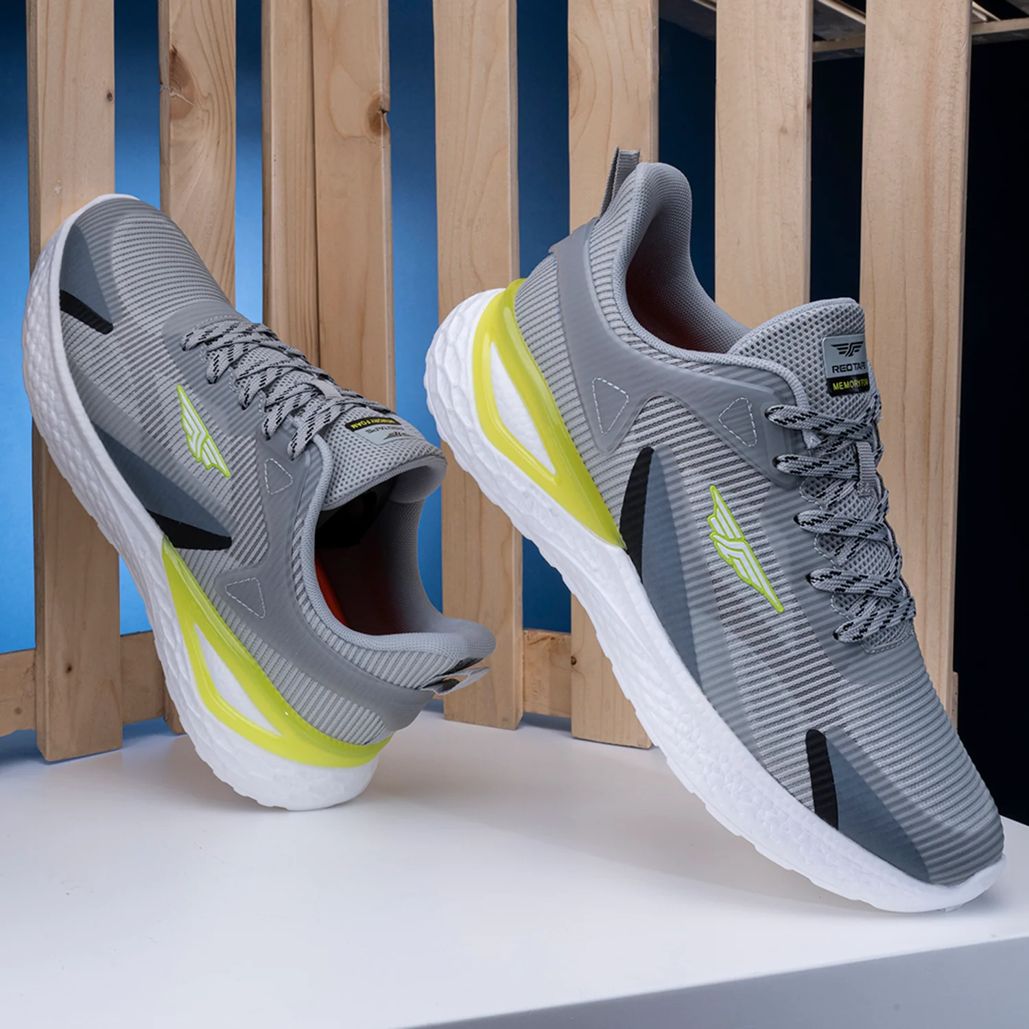 Men Grey Walking Shoes - Image 6