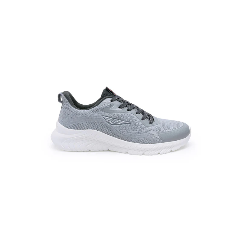 Men's Grey Walking Shoes - Image 3