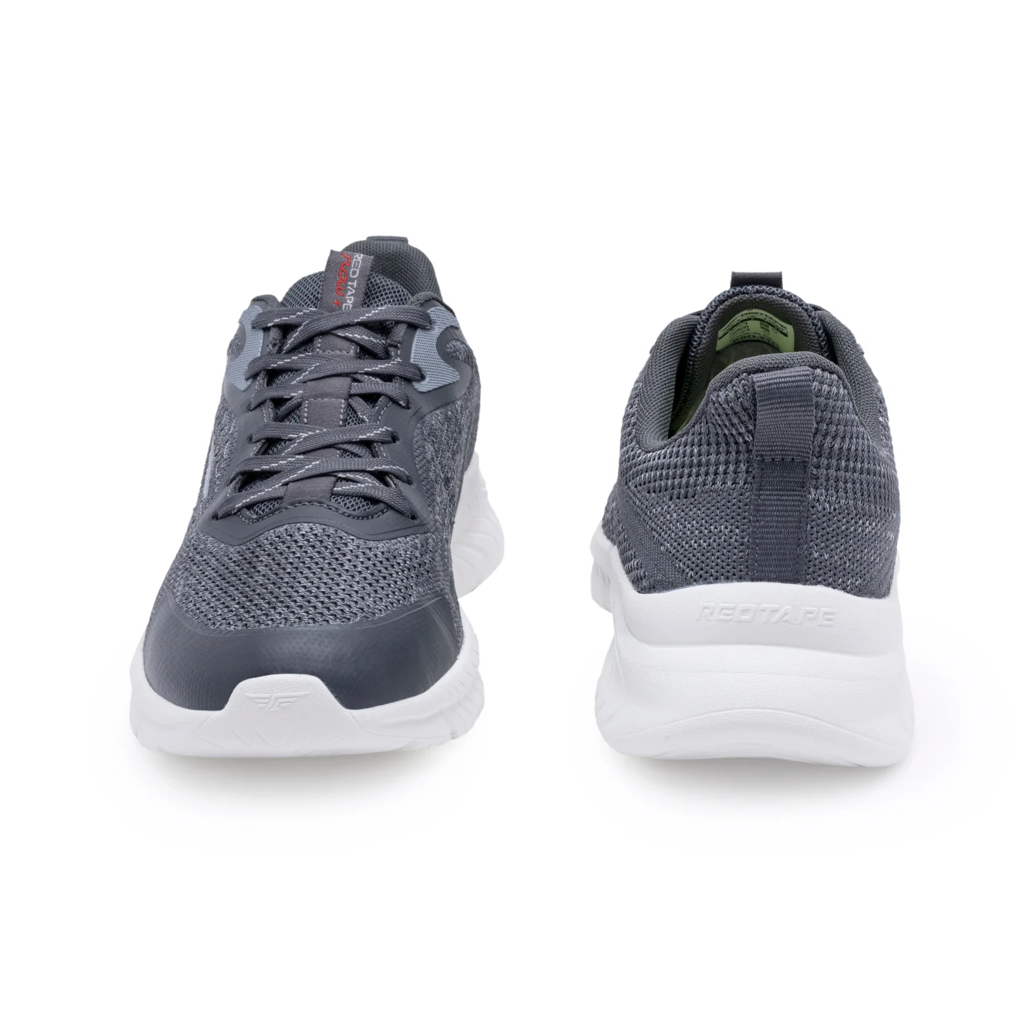 Men Grey Walking Shoes - Image 4