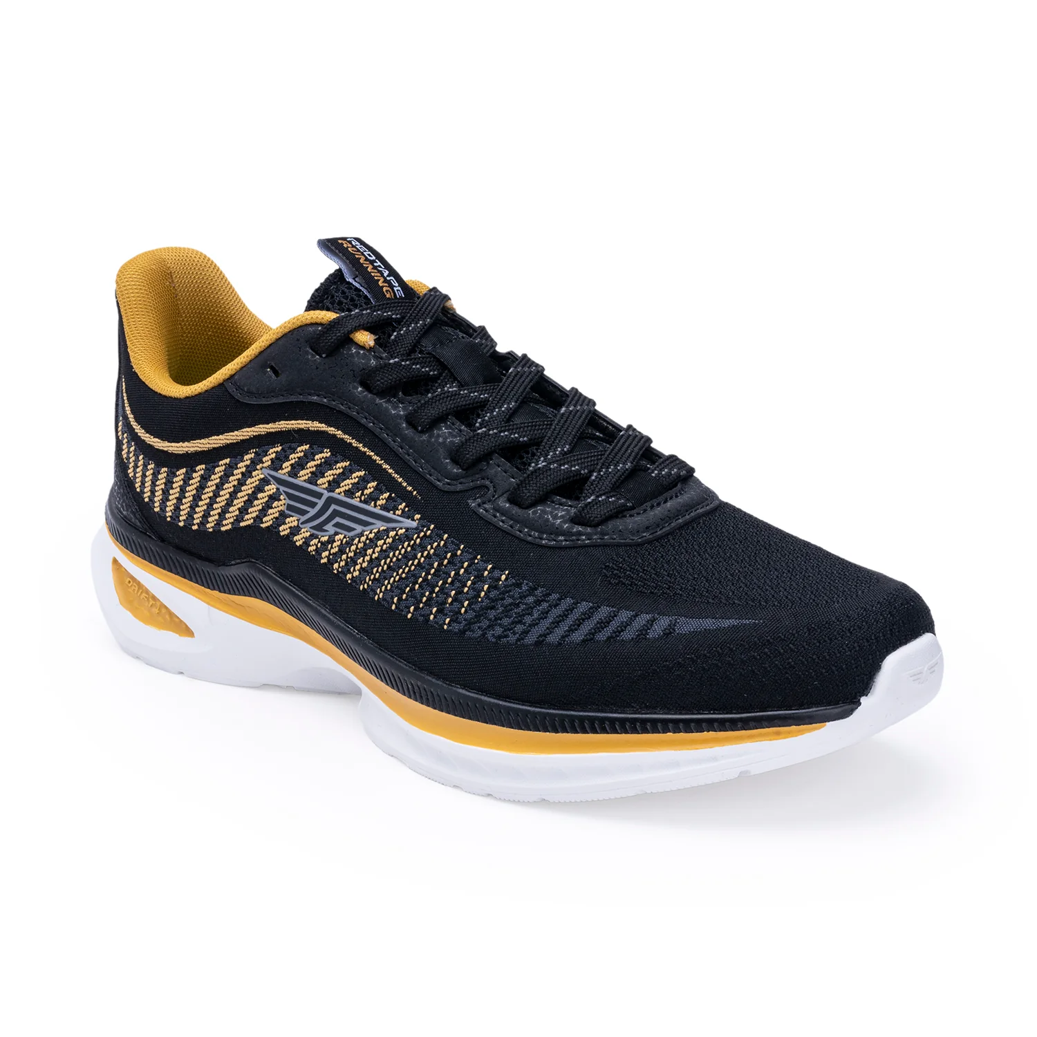 Men Grey & Yellow Walking Shoes - Image 7