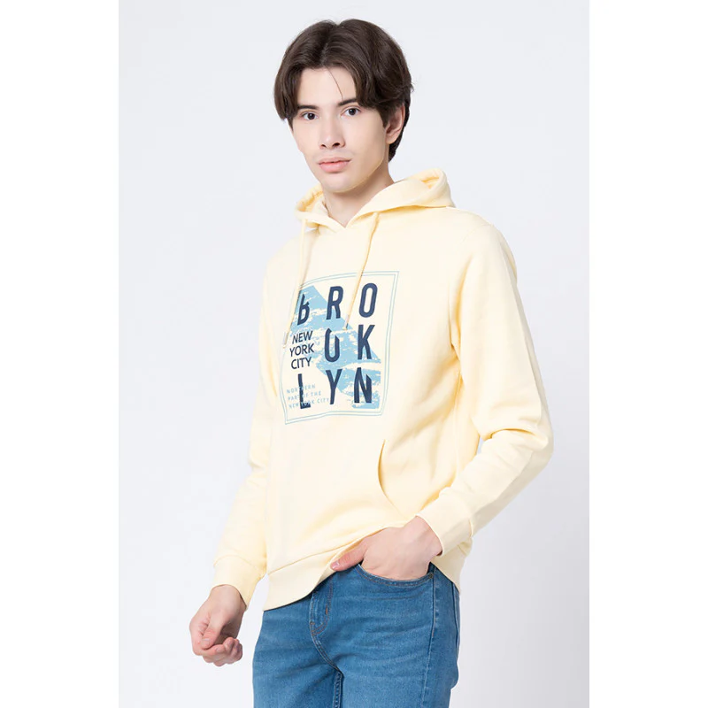 Men's Lemon Graphic Print Hoodie - Image 2