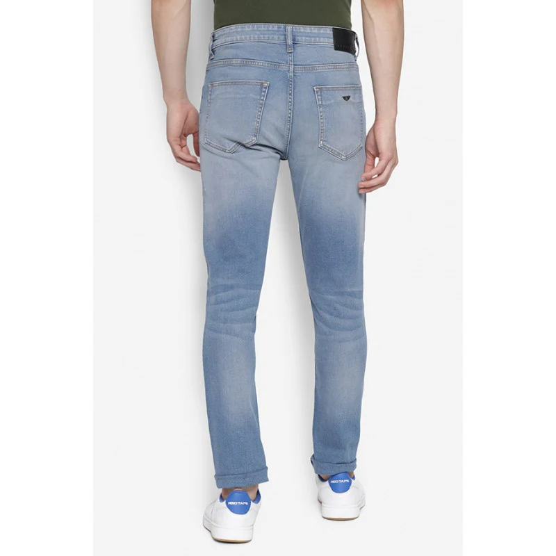 Men's Light Blue Denim Jeans - Image 4