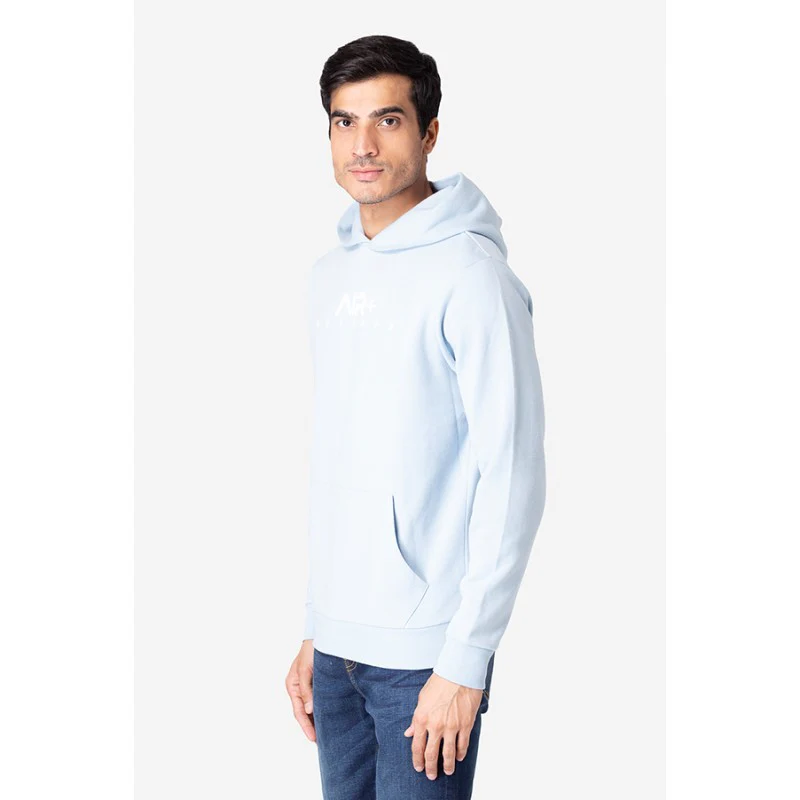 Men's Light Blue Hoodies - Image 2